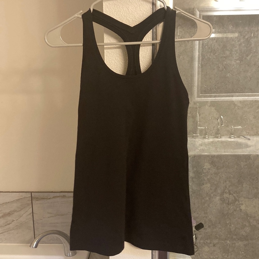 Cool racerback tank black 6